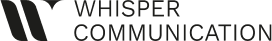Logo Whisper Communication Footer